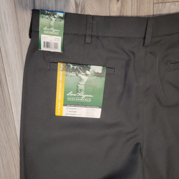 NWOT Ben Hagan Golf Performance Shorts Mens 36 Active Flat Front‎ Gray Shorts. - Picture 5 of 9